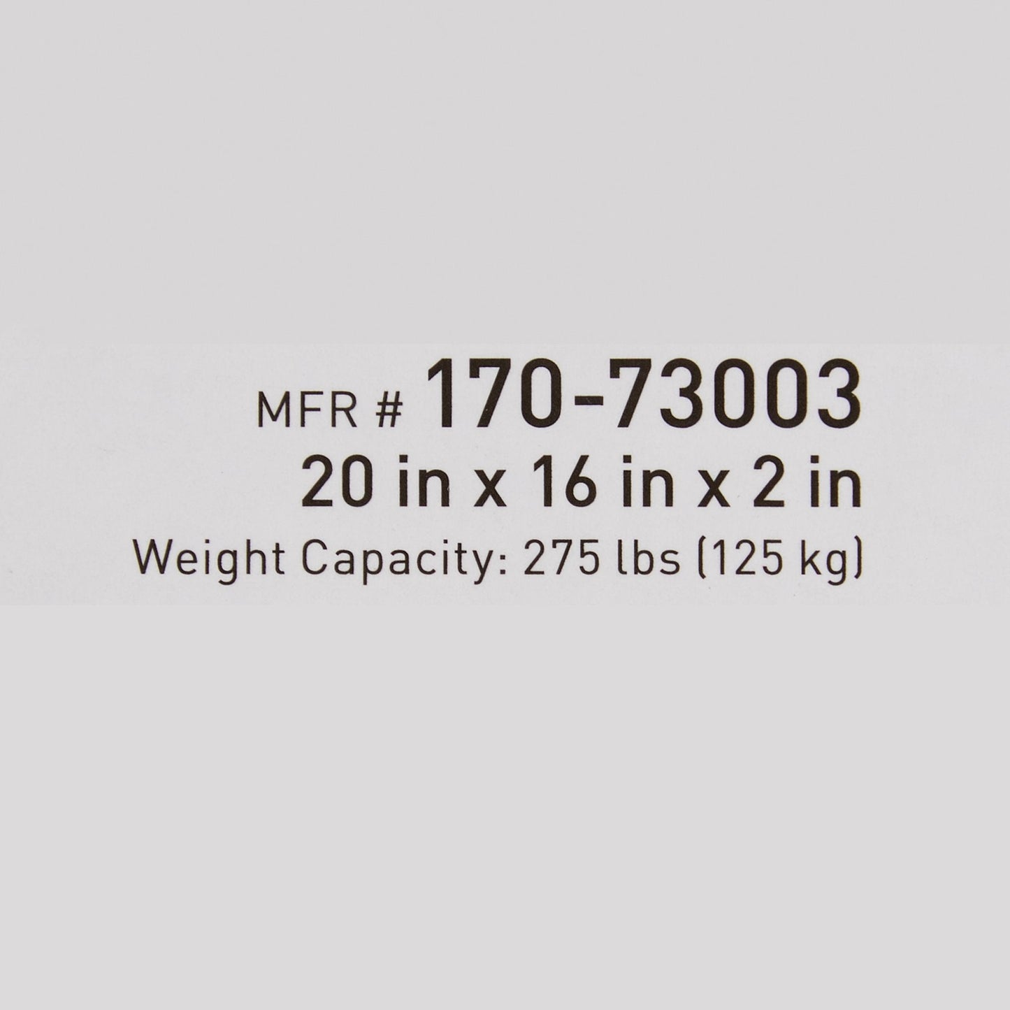 McKesson Gel Protekt Seat Cushion 170-73003