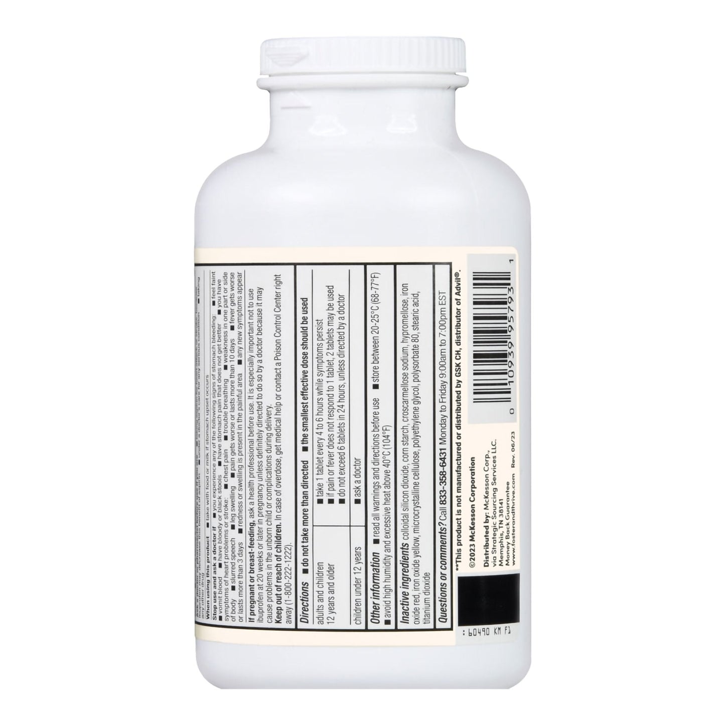 Foster & Thrive™ Ibuprofen 200 mg Coated Tablets 70677113204