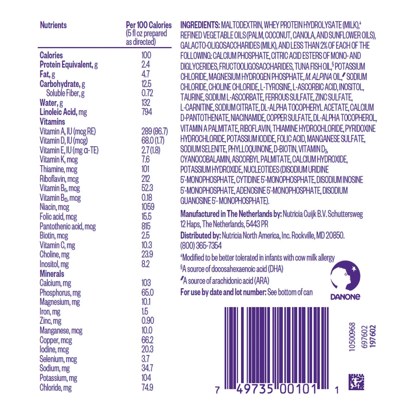 Pepticate™ Hypoallergenic Infant Formula, 13.2-ounce can 199359