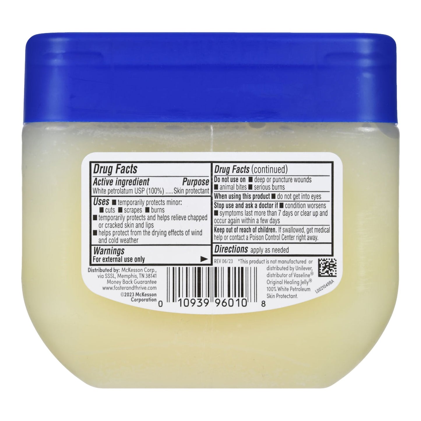 Foster & Thrive™ Petrolatum Jelly, 13-ounce jar 70677123502