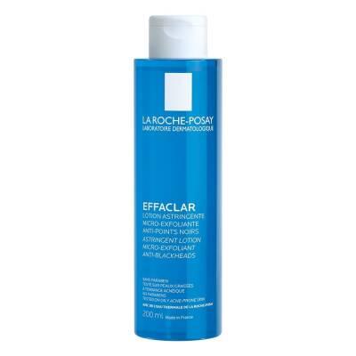 La Roche-Posay Effaclar Micro-Peeling Toner 200ml - Pore-Tightening for Acne-Prone Skin