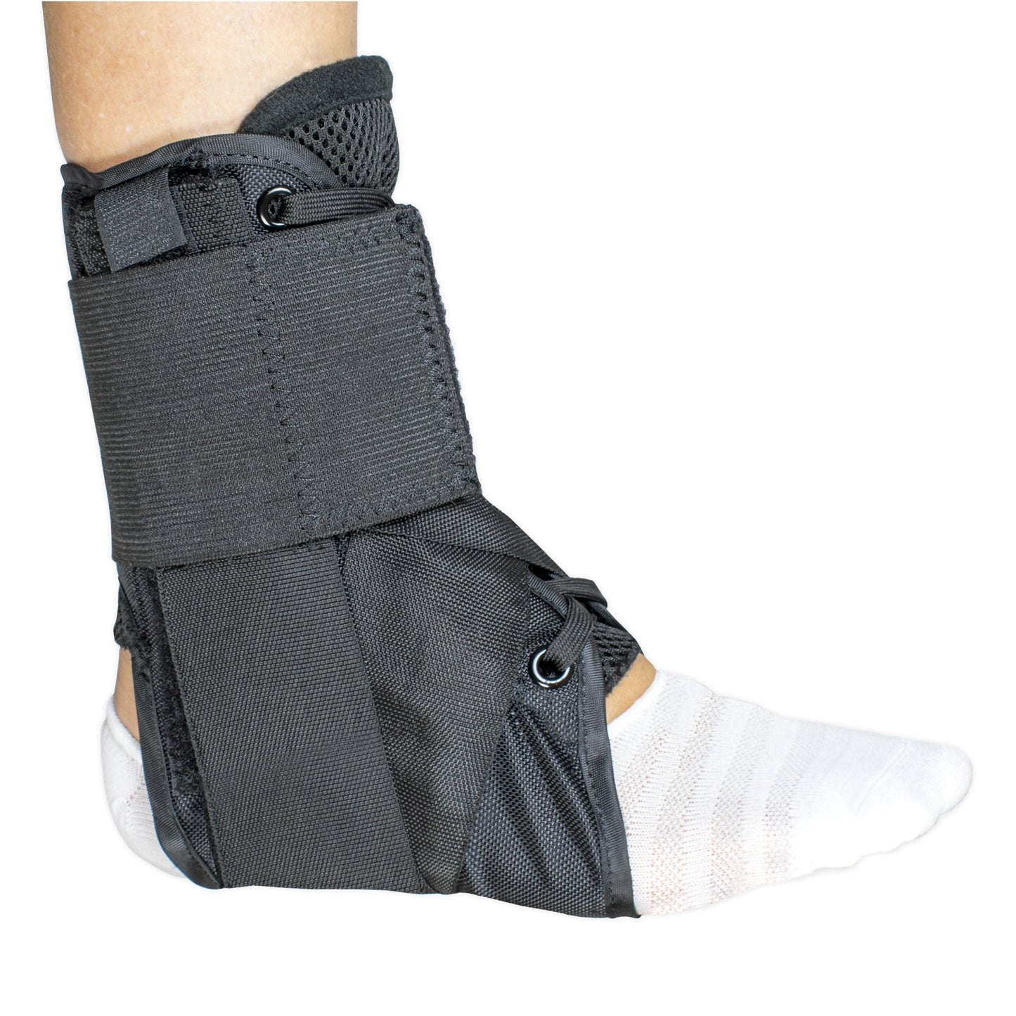 McKesson Low Profile Open Heel Open Toe Ankle Brace, Small 155-81-97043