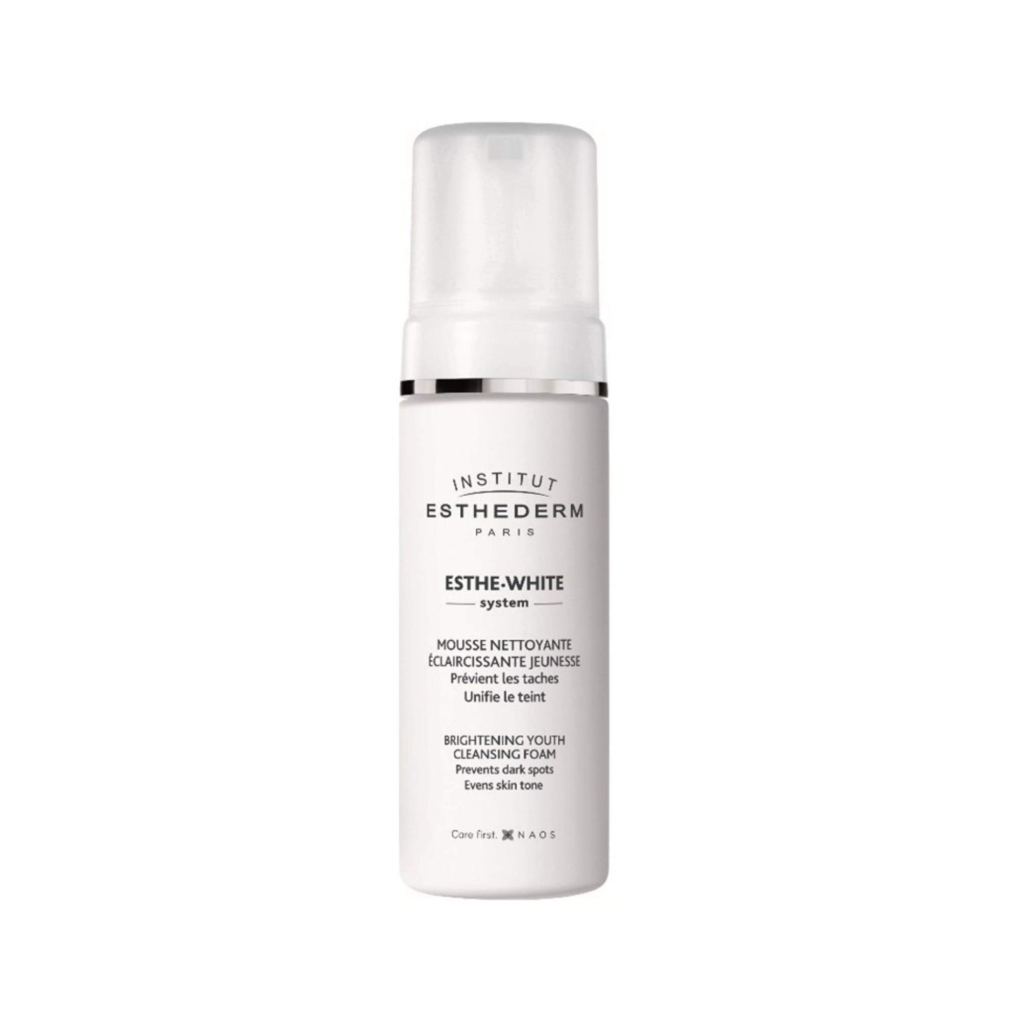 Esthederm Esthe-White Brightening Youth Cleansing Foam - Anti-Aging Skincare for Spot-Prone Skin