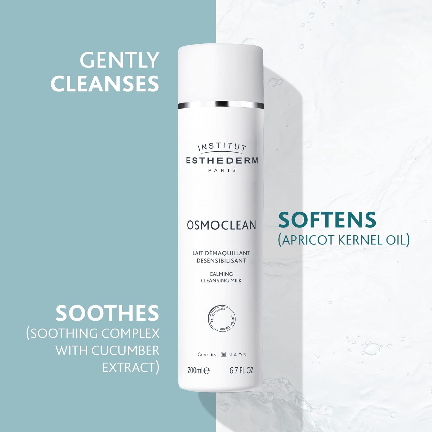 Esthederm Calming Cleansing Milk - Gentle Cleanser | 200ml