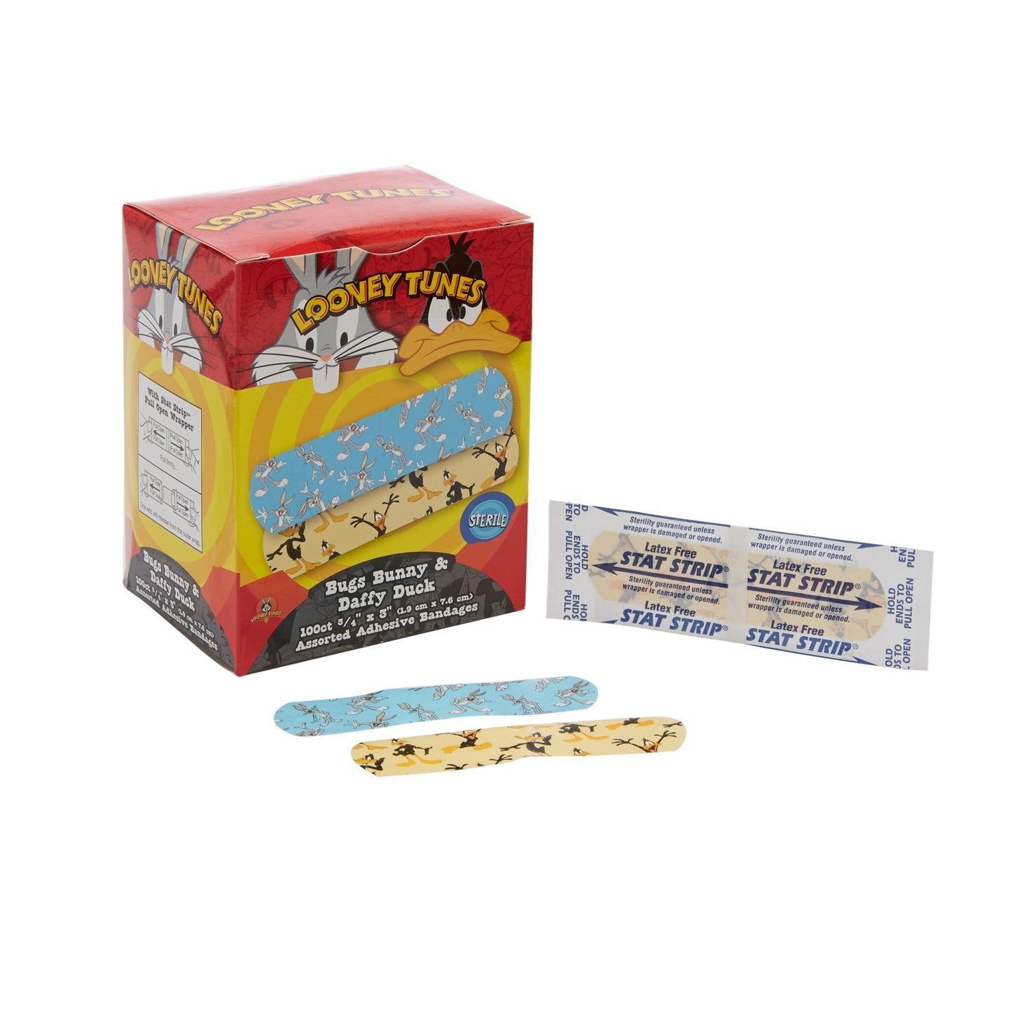 Looney Tunes™ Stat Strip® Adhesive Strip, 3/4 x 3 Inch 1075737