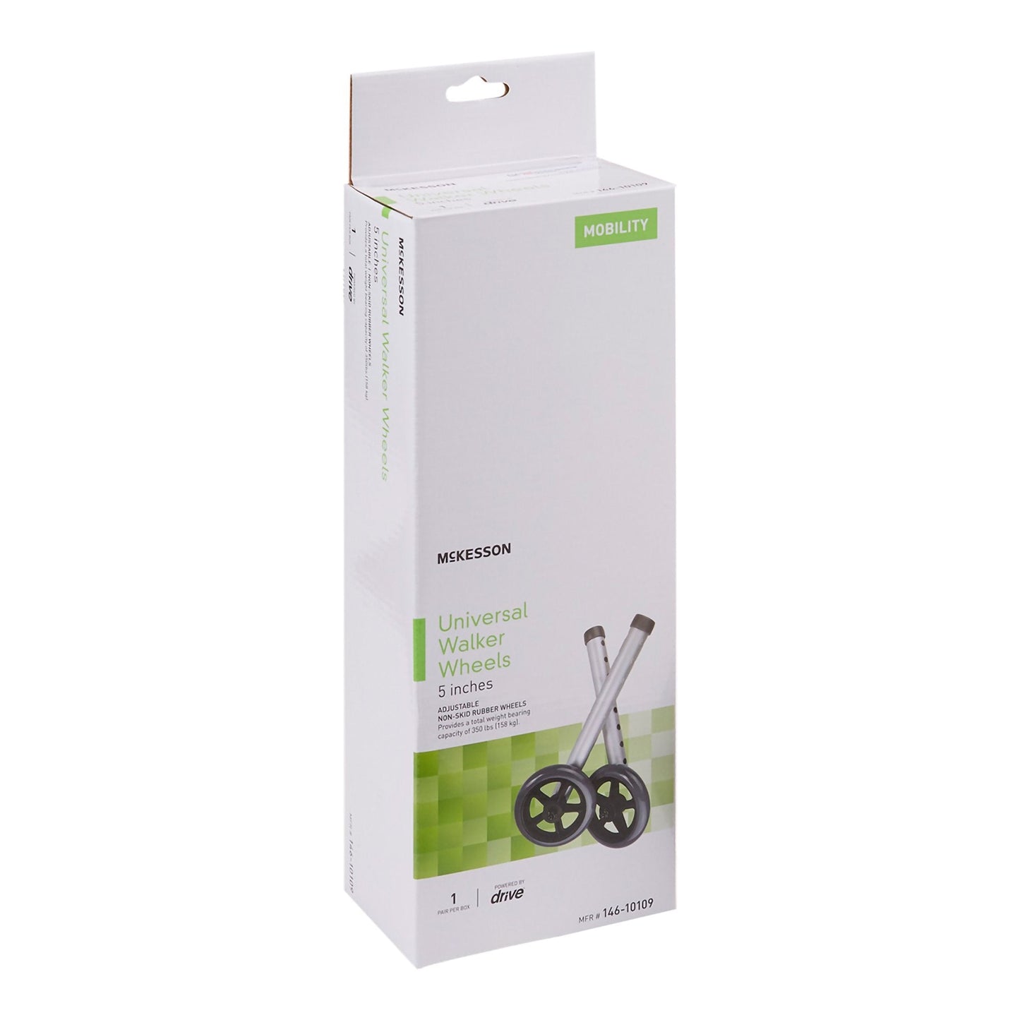 McKesson Walker Wheels, 5-inch Diameter 146-10109