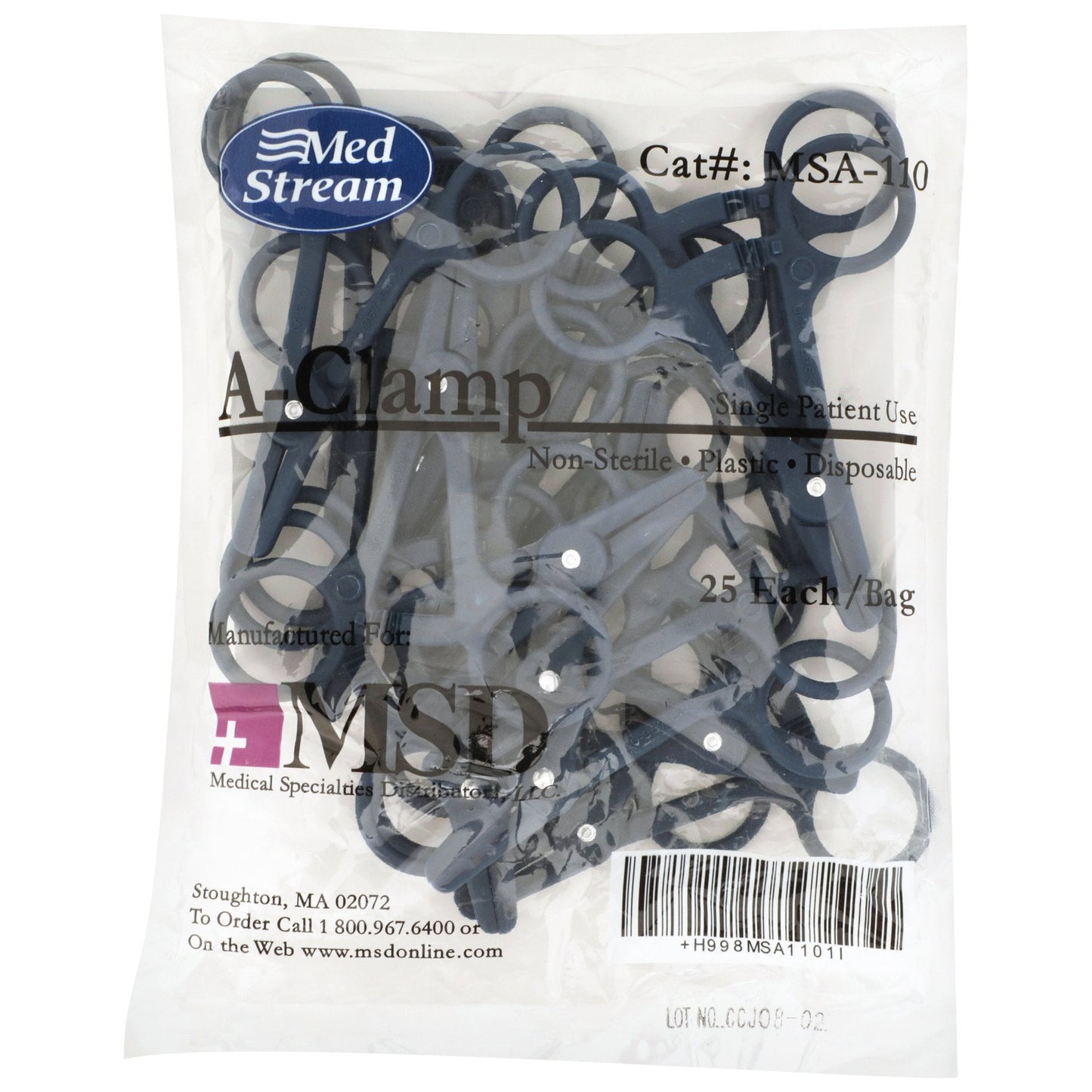McKesson Tubing Scissor Clamp MSA-110