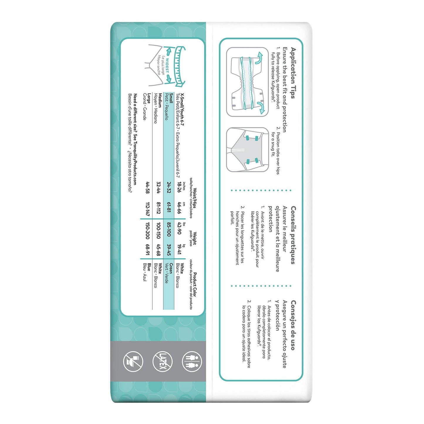 Tranquility® Essential Heavy Incontinence Brief, Small 2744