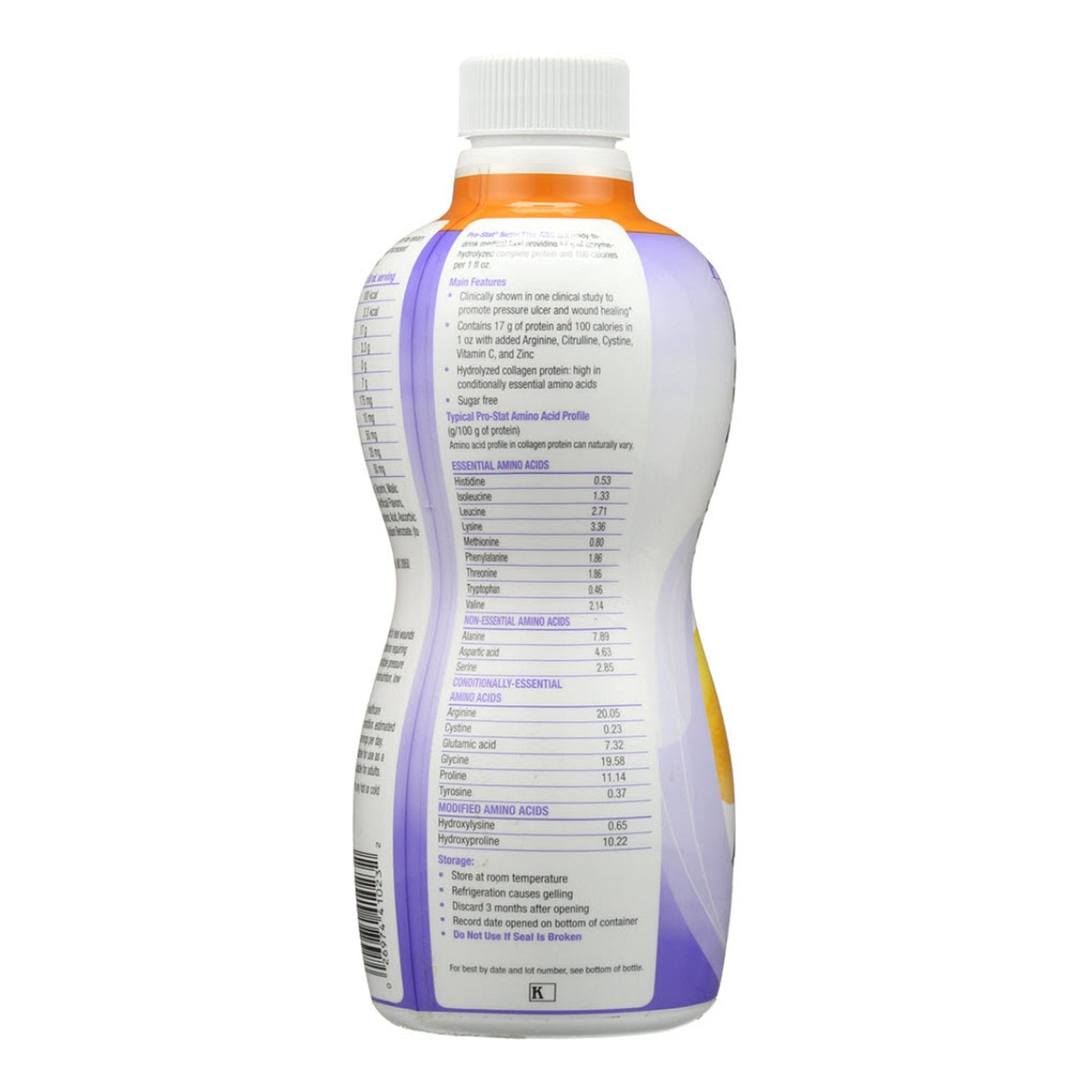 Pro-Stat® Sugar Free AWC Citrus Splash Complete Liquid Protein, 30-ounce Bottle 78383