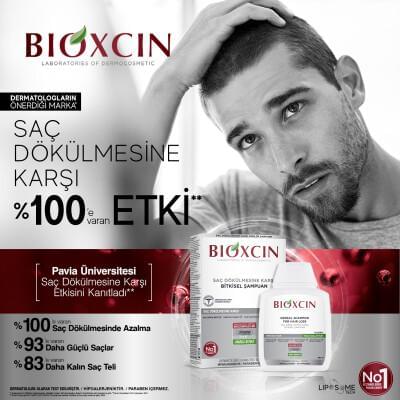 Bioxcin Klasik Shampoo for Oily Hair, Anti Hair Loss, 3x300ml - Gentle, Paraben-Free, Genesis Technology