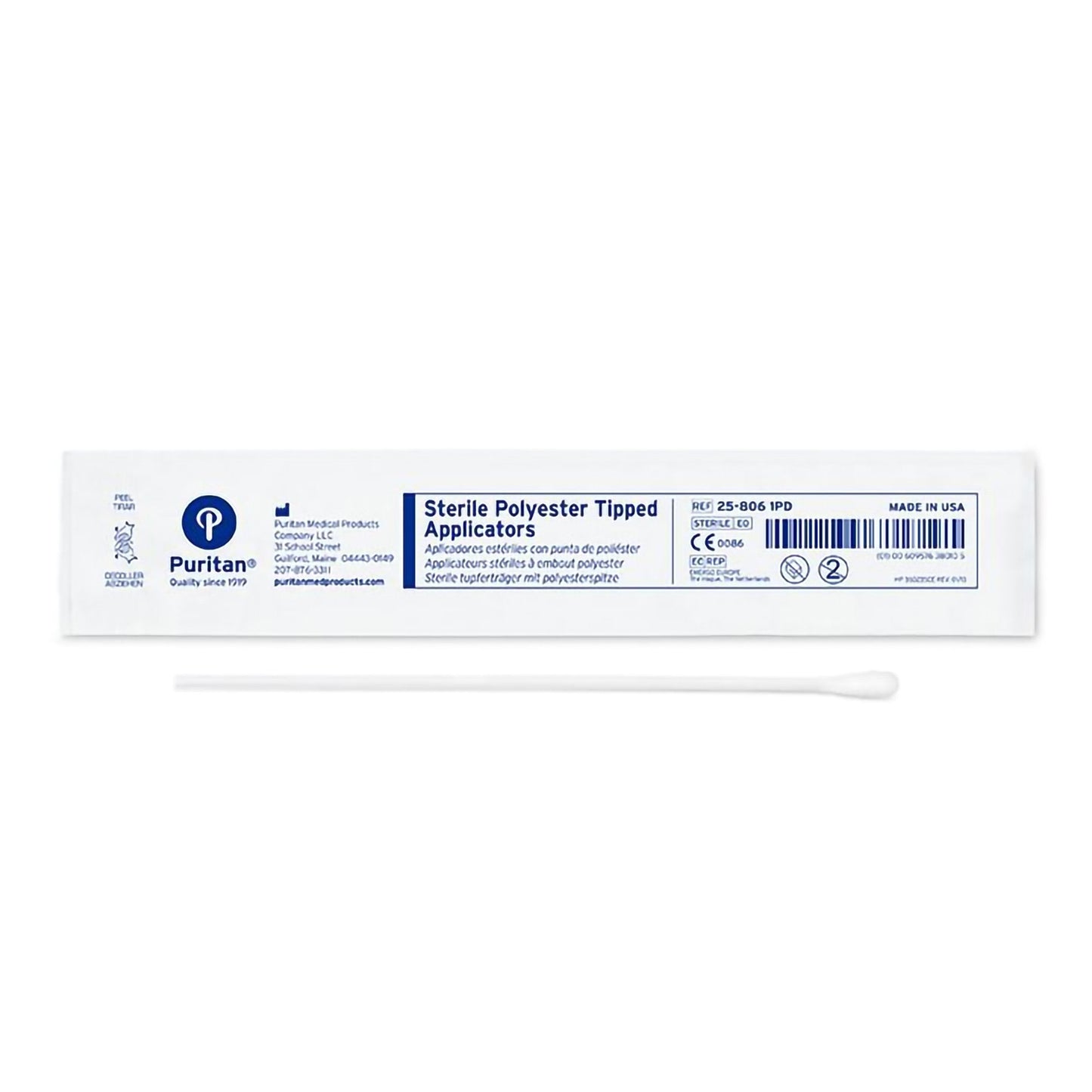 Puritan® Specimen Collection Swab 6 Inch Length Sterile - 25-806 1PD