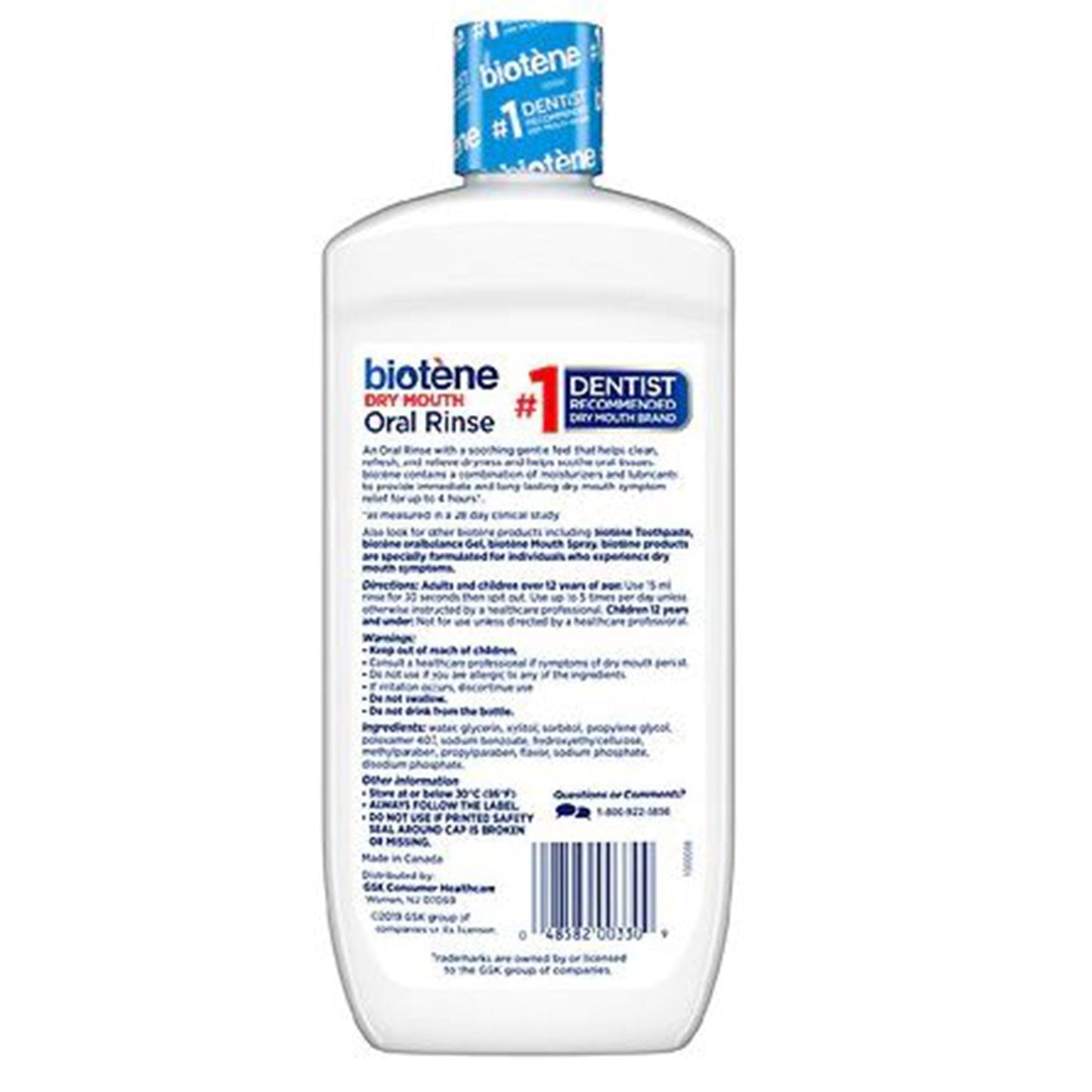 Biotene® Dry Mouth Oral Rinse 04858200330