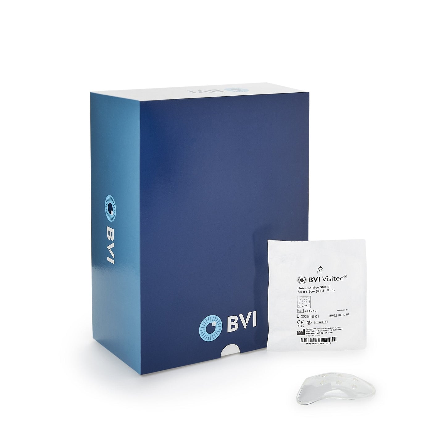 BD Visitec™ Eye Protector, 2-1/2 x 3 Inch 581040