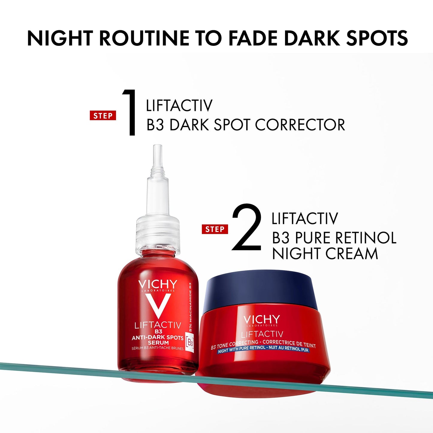 Vichy Liftactiv B3 Anti-Aging Face Cream - Dark Spot Corrector with SPF50 Protection