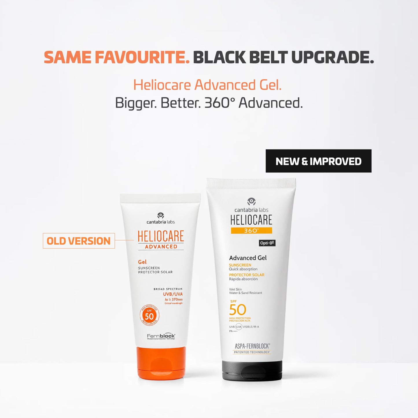 Heliocare Advanced Gel Spf 50 Sunscreen Gel - SPF 50 Protection for Sensitive Skin - 1.69 fl oz
