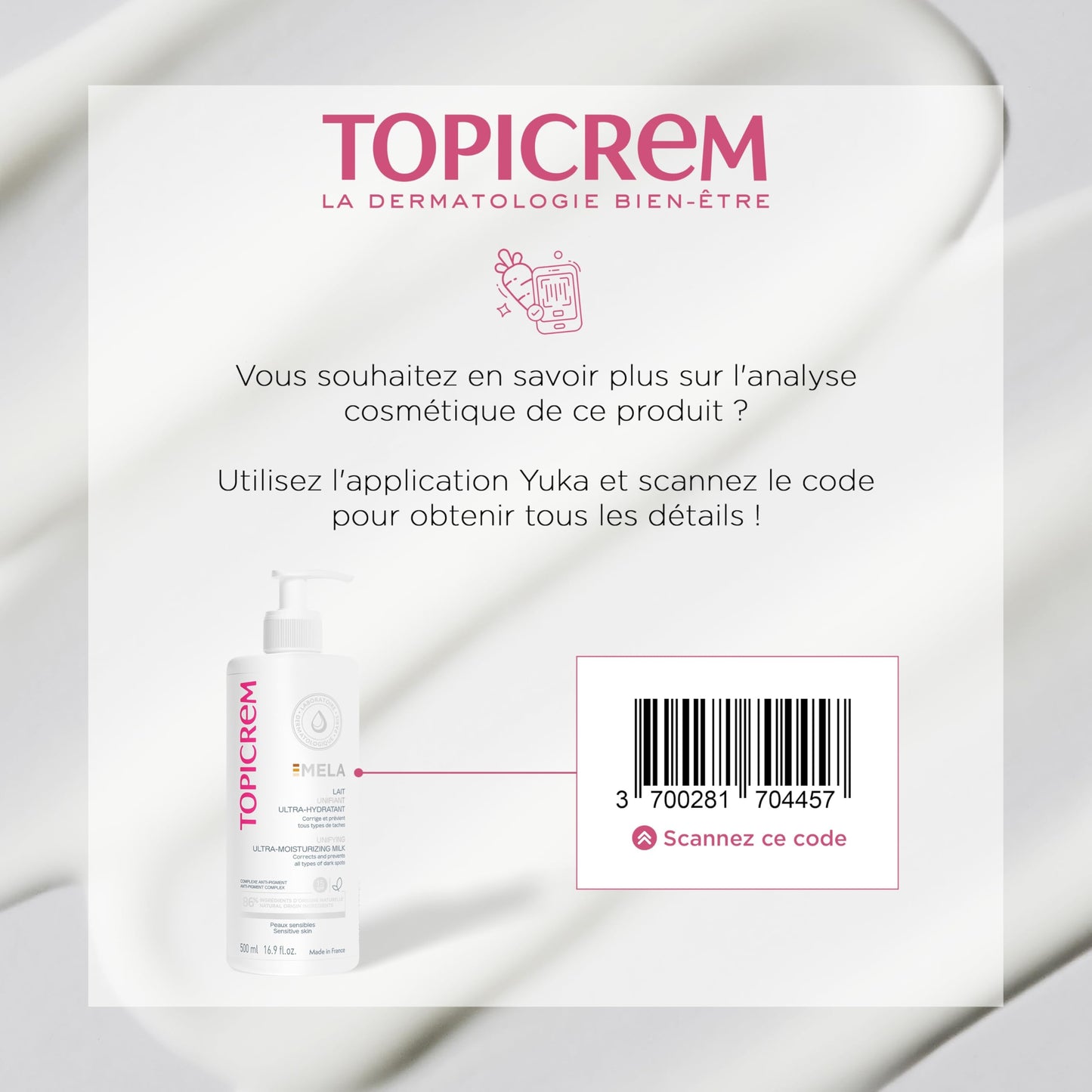 Topicrem Ultra Moisturizing Body Lotion - 500ml