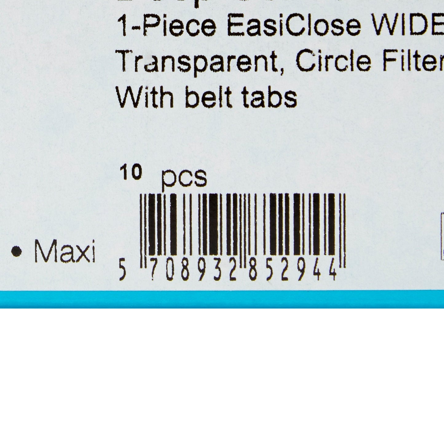 SenSura® Mio Convex One-Piece Drainable Transparent Filtered Ostomy Pouch, 11 Inch Length, 3/8 to 1-11/16 Inch Stoma 16767