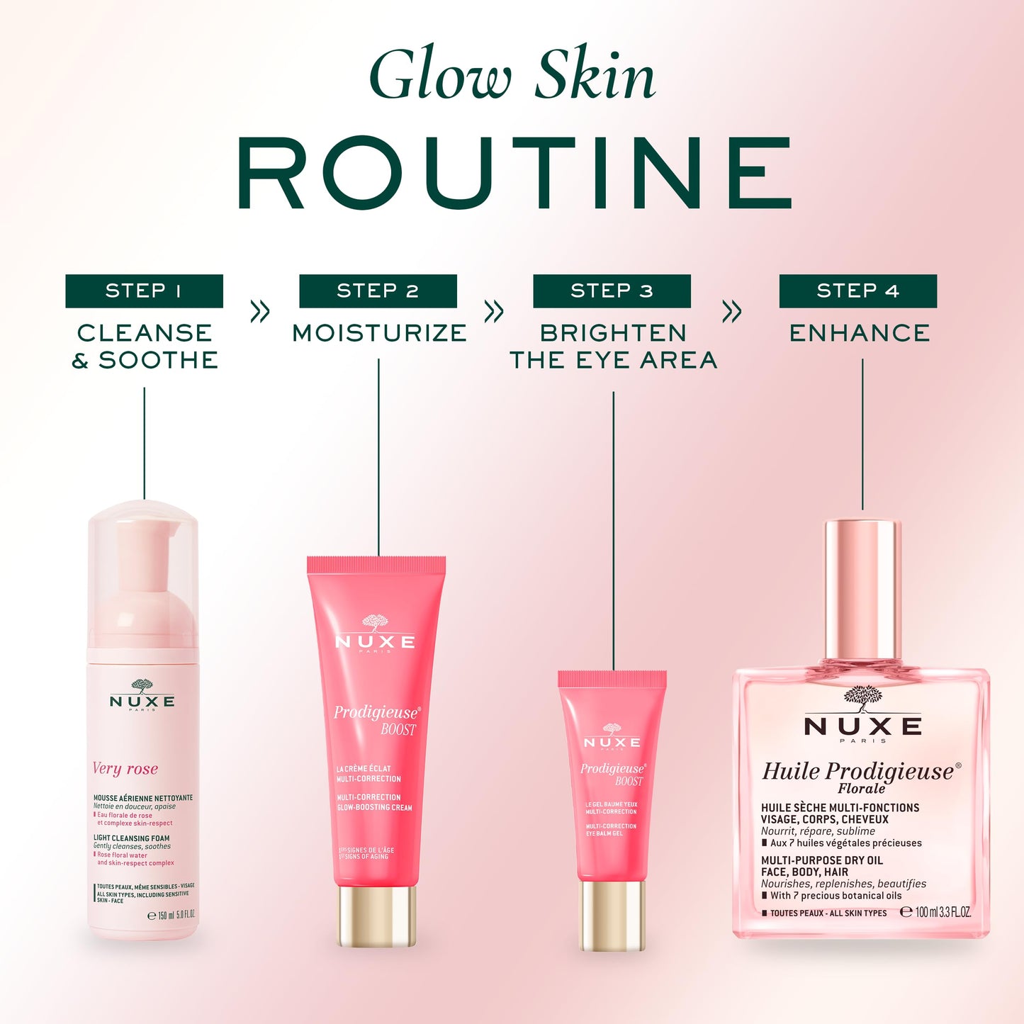 Nuxe Creme Prodigieuse Boost Multi Correction Silky Cream 40ml - Hydrating Moisturizer for Dry Skin