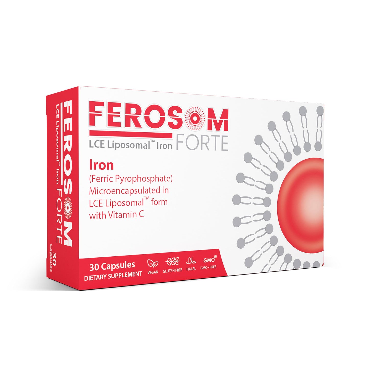 Ferosom Forte 20 Stick - Lipozomal Iron | 20 Sticks