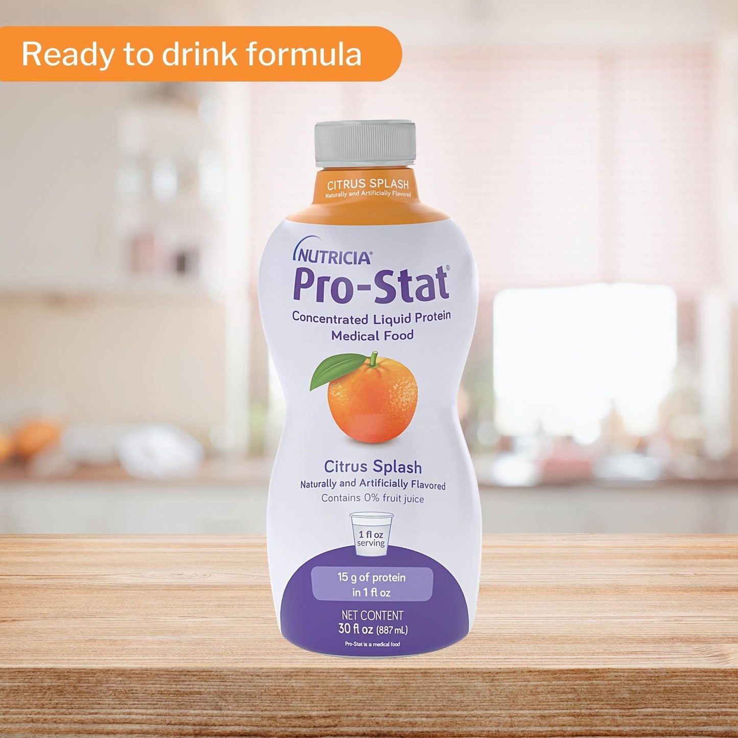 Pro-Stat® Citrus Splash Concentrated Liquid Protein, 30-ounce bottle 78349