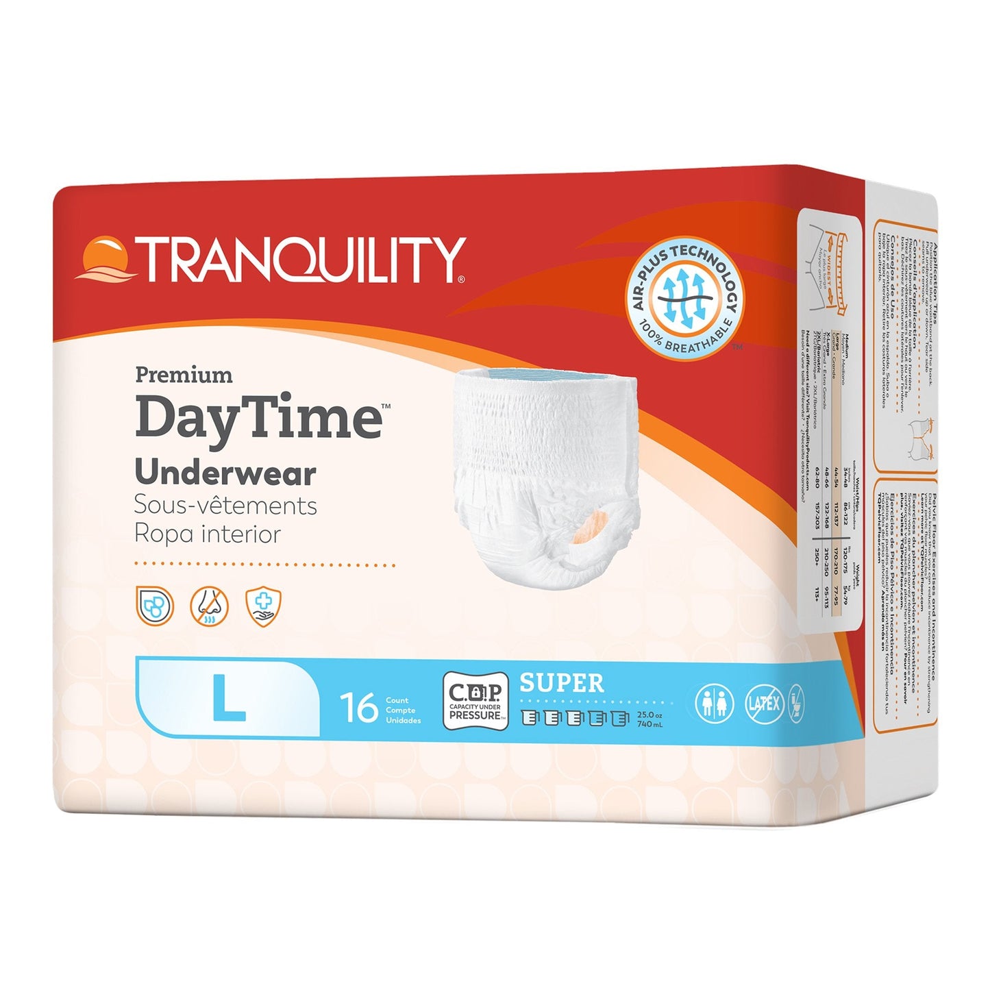 Tranquility Premium DayTime Disposable Absorbent Underwear, L 2106