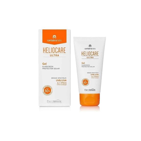 Heliocare Ultra 90 SPF50+ Gel - Non-Comedogenic Sunscreen for Sensitive Skin