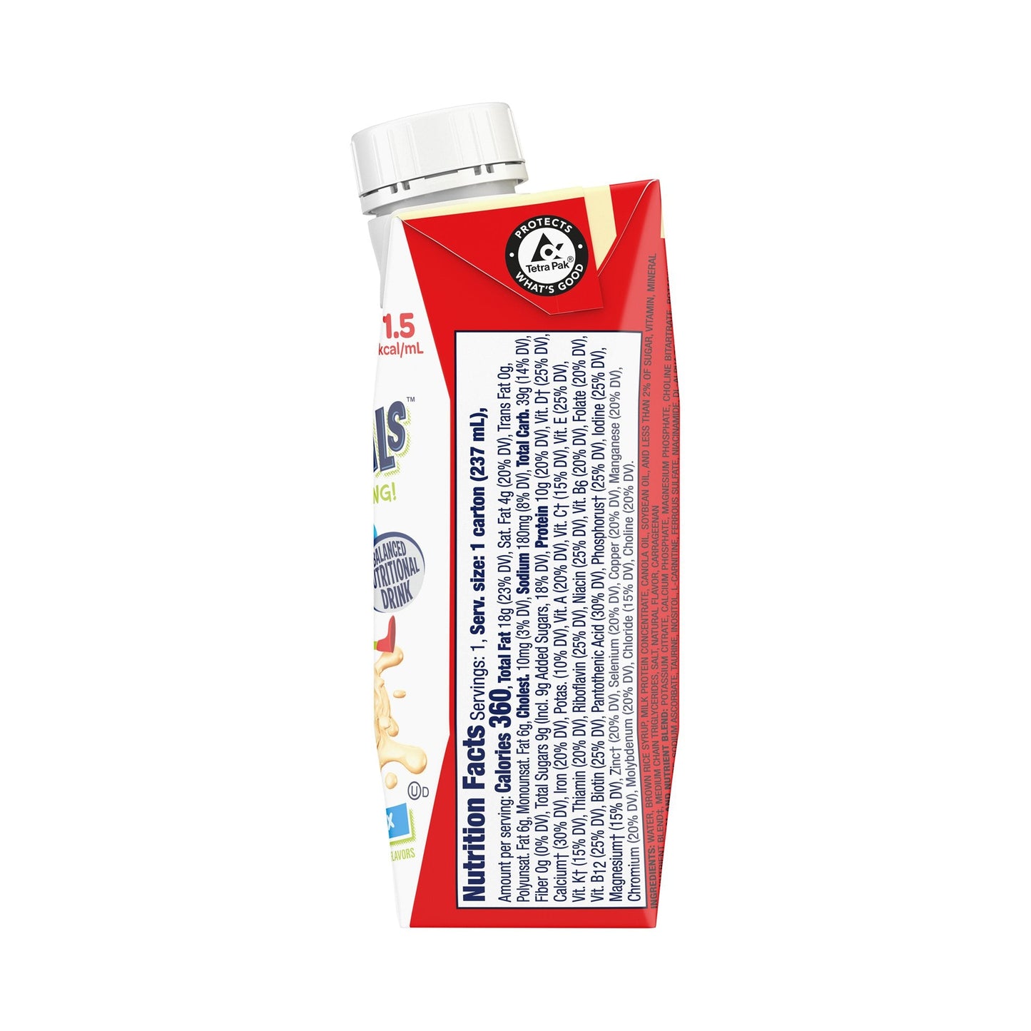 Boost® Kid Essentials™ 1.5 Balanced Nutritional Drink, Vanilla, 8-ounce carton 00043900585413