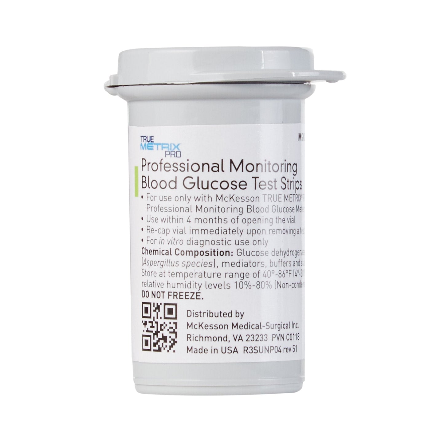 McKesson True Metrix Pro Test Strips for Blood Glucose 06-R3051P-01