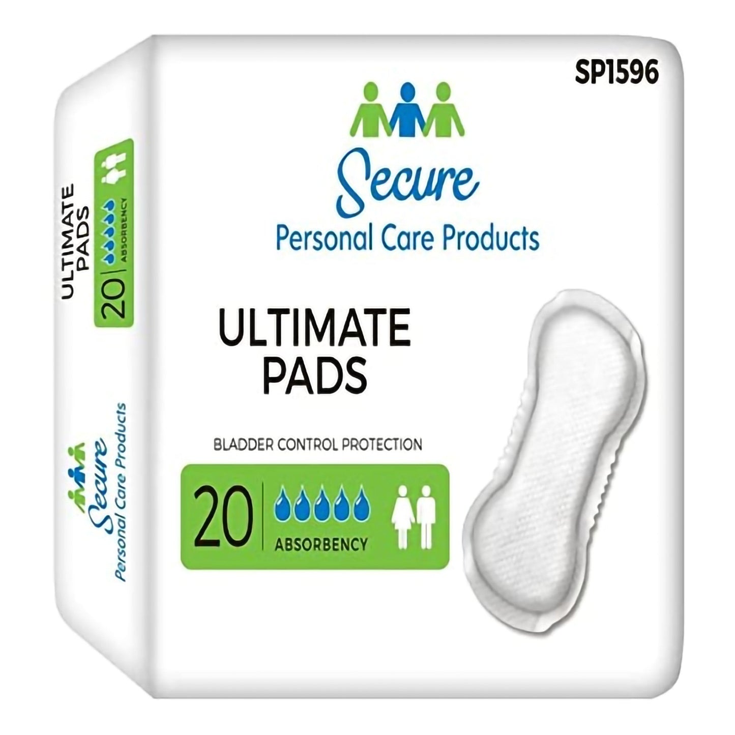 TotalDry™ Ultimate Absorbency Bladder Control Pad, 16½-Inch Length SP1596