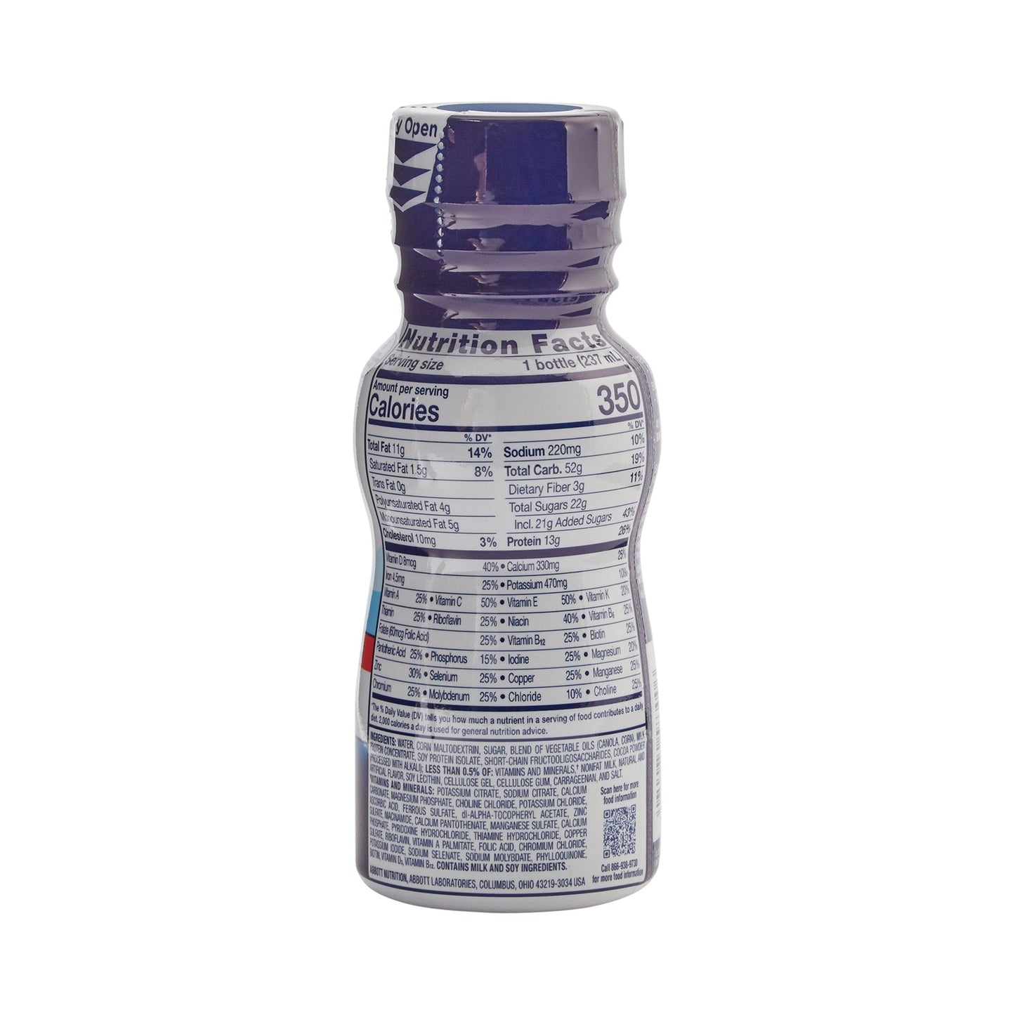 Ensure® Plus Therapeutic Nutrition, Chocolate, 8-ounce bottle 58299