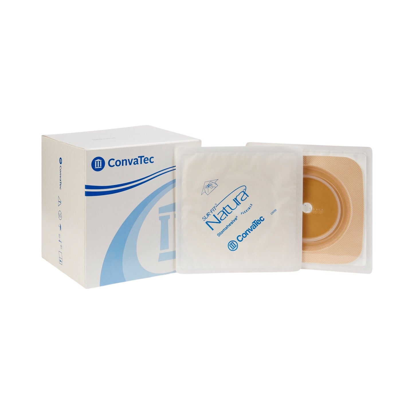 Sur-Fit Natura® Two-Piece Stomahesive® Skin Barrier, 70 mm flange 125266