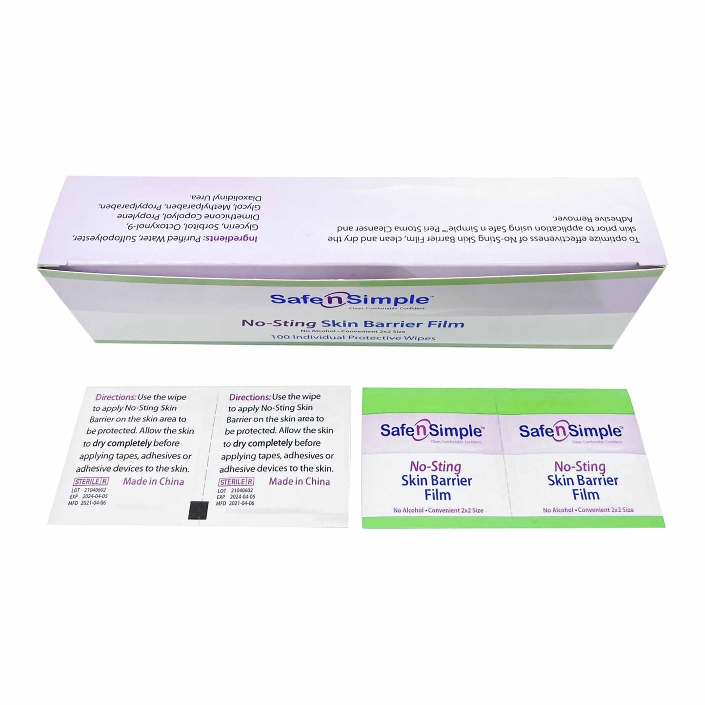 Safe n Simple™ Barrier Wipe SNS80744