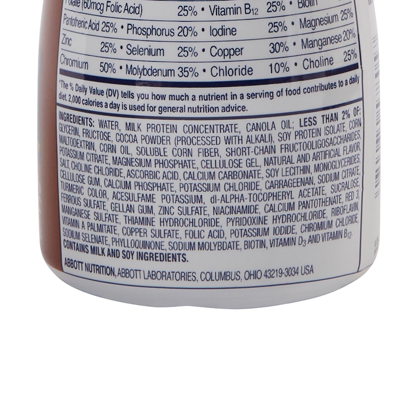 Glucerna® Original Shake, Chocolate Flavor, 8-ounce bottle 57804