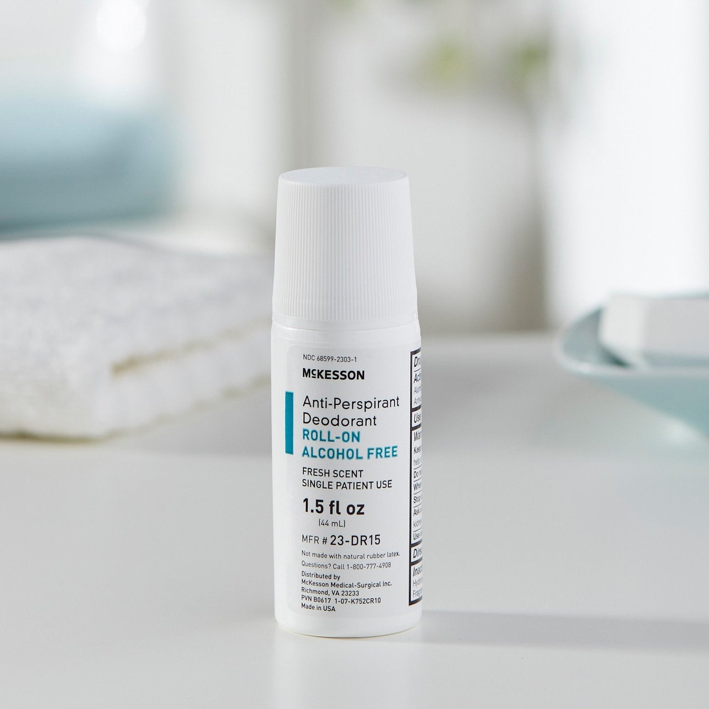McKesson Antiperspirant / Deodorant, Fresh Scent, 1.5 oz Roll-On 23-DR15