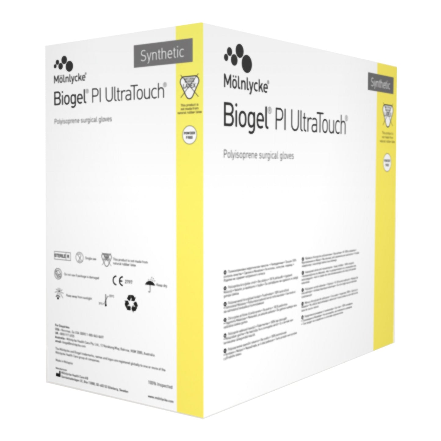 Biogel® PI UltraTouch™ Polyisoprene Surgical Glove, Size 6.5, Opaque Beige 41165