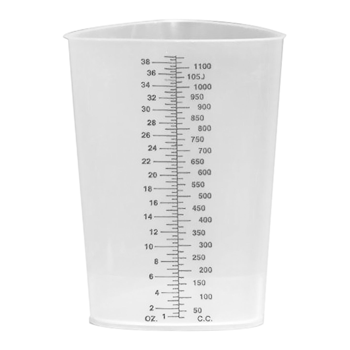 Plasti-Grad® Graduated Beaker, 1,200 mL 1150