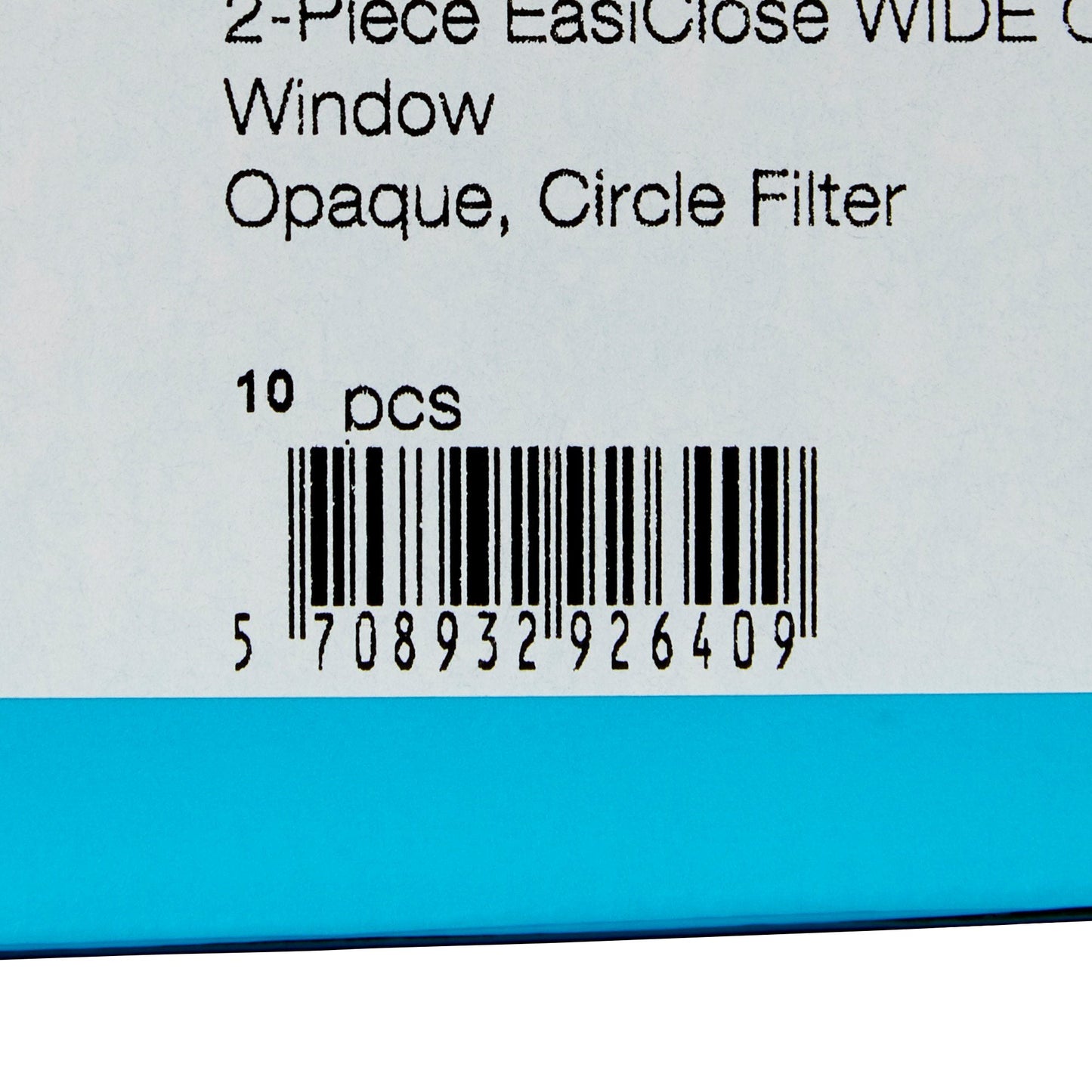 SenSura® Mio Click 2-Piece Opaque Ostomy Pouch, Blue Match 11482