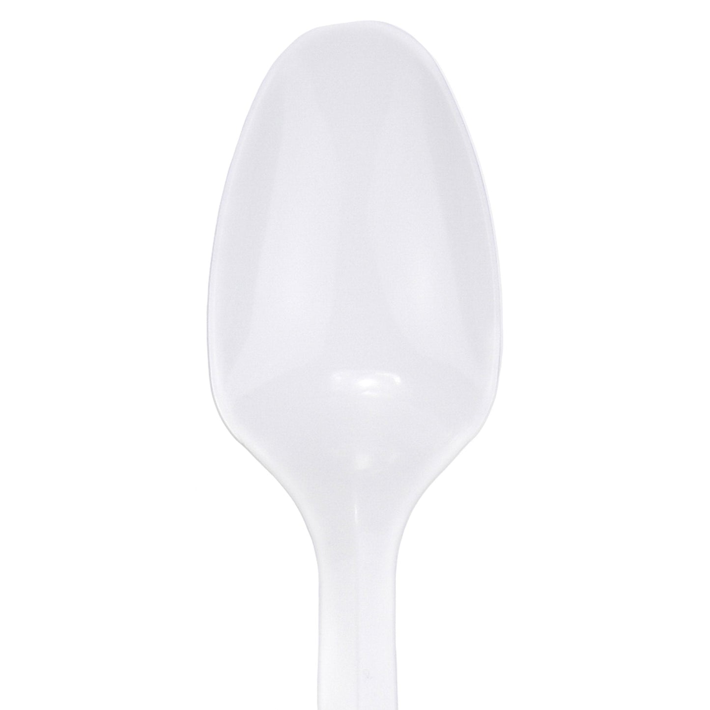 McKesson White Polypropylene Spoon, 5½ Inch Long 16-70035