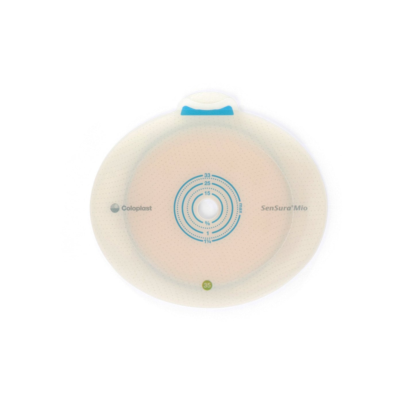 SenSura® Mio Flex Flat Ostomy Barrier, Trim to Fit 10 – 48 mm, Red Match 10561