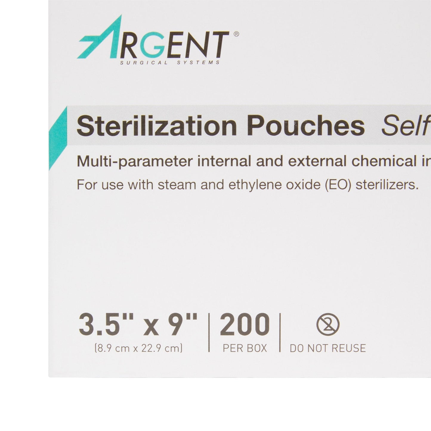 McKesson Argent® Sure-Check® Sterilization Pouch, 3½ x 9 Inch 73-SSP381