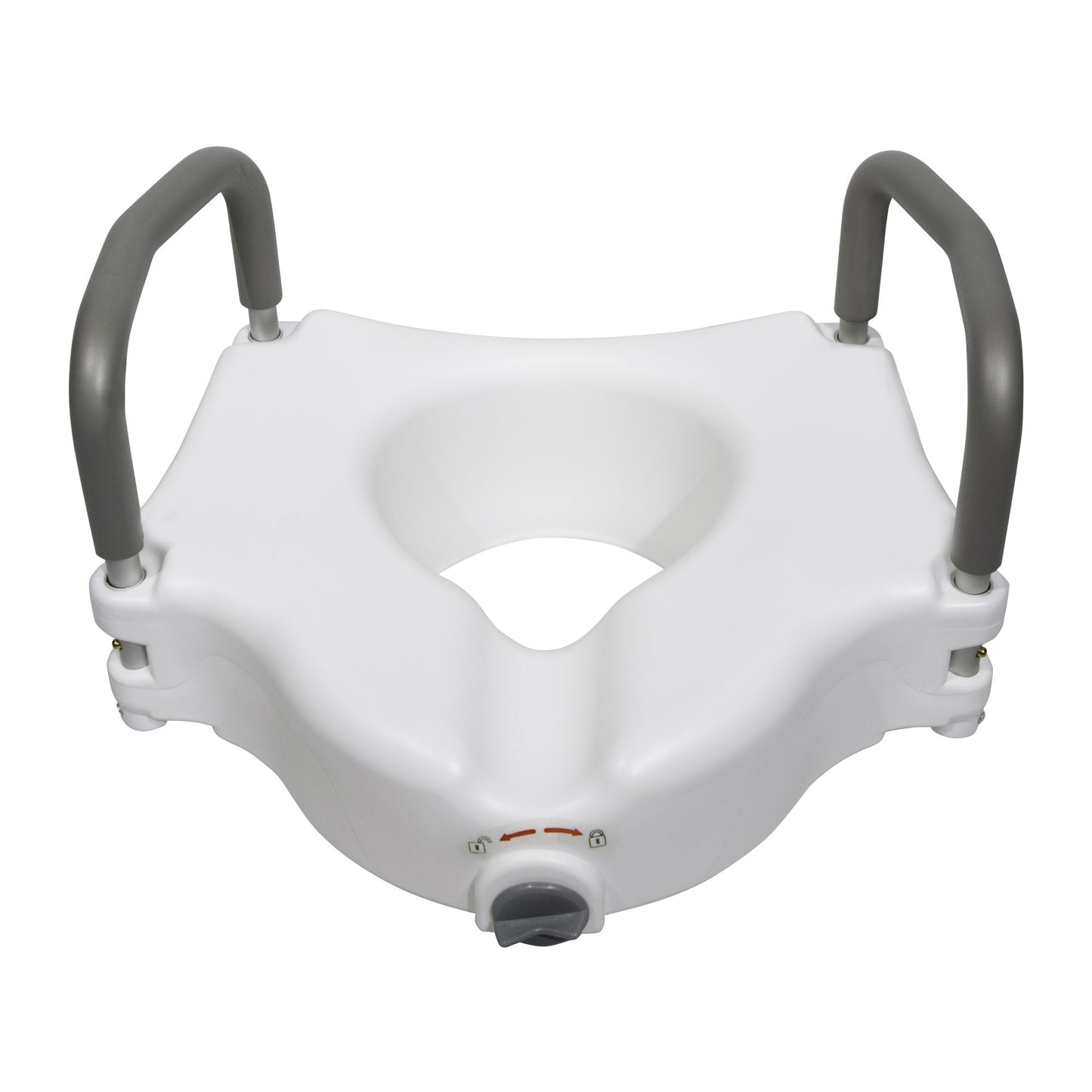 McKesson Raised Toilet Seat, 5-Inch Height, White 146-RTL12027RA