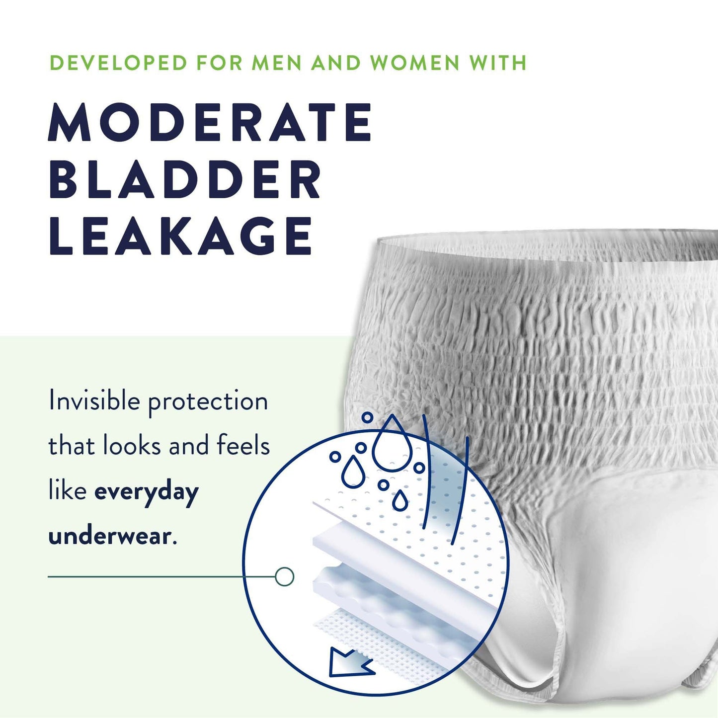 Prevail® Per-Fit® Maximum Incontinence Brief, Large PF-013/1