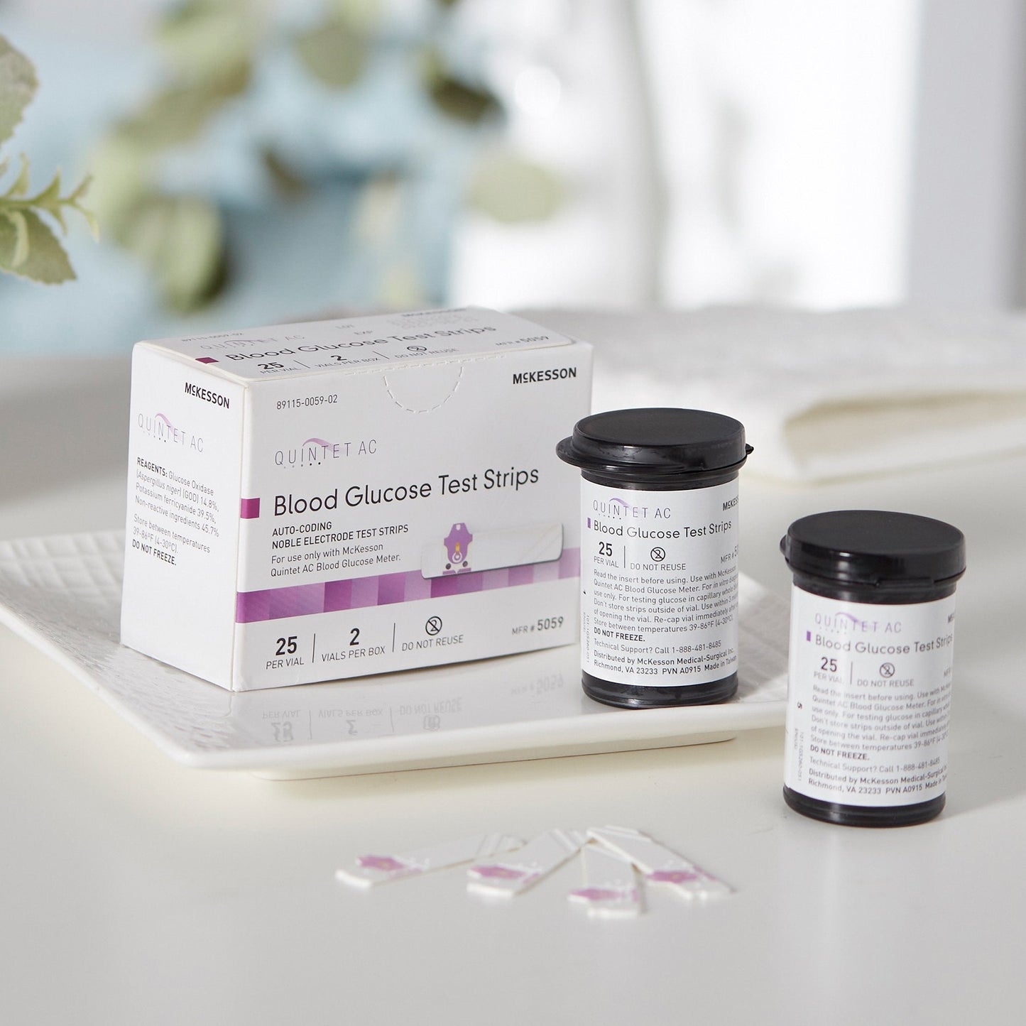 Quintet AC® Blood Glucose Test Strips 5059