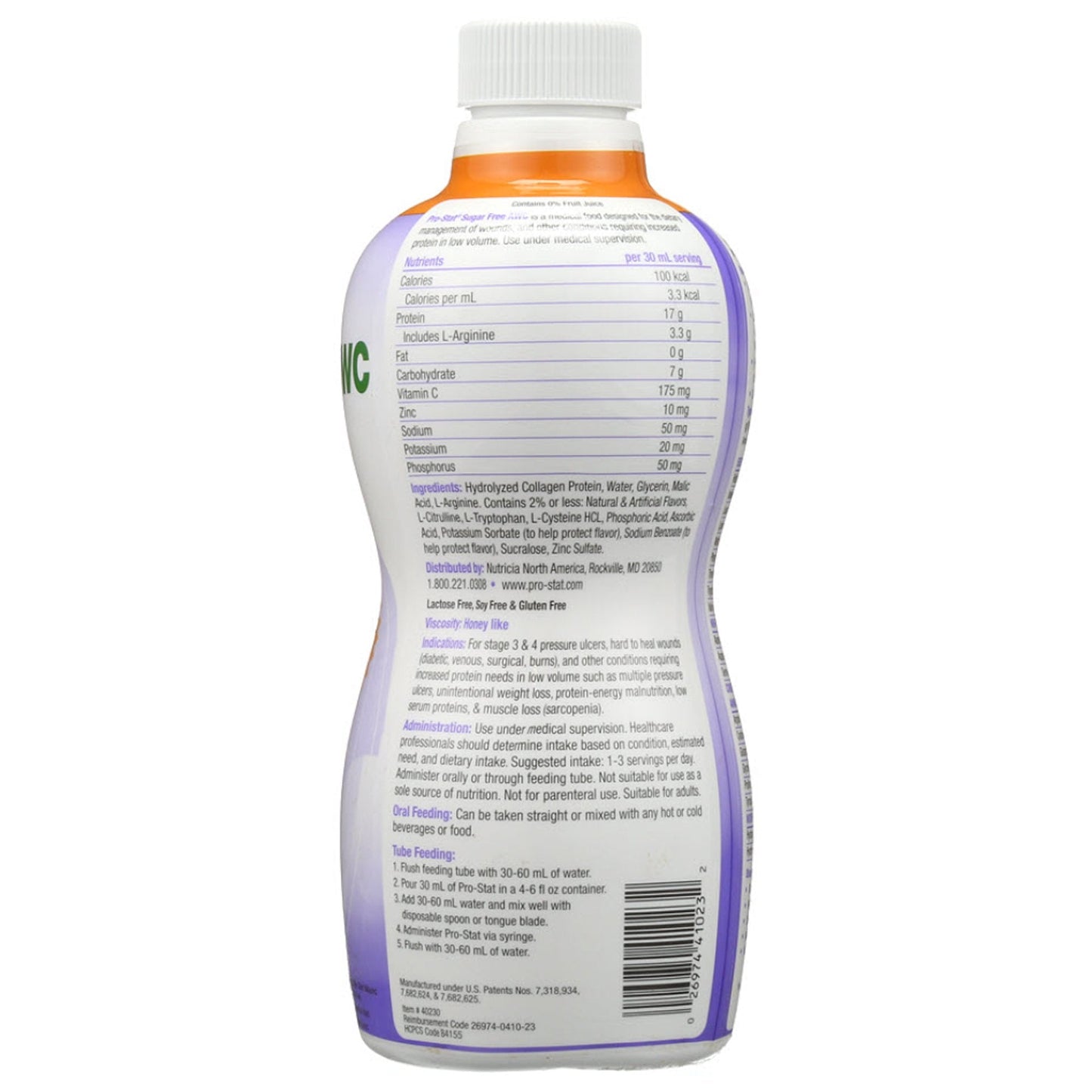 Pro-Stat® Sugar Free AWC Citrus Splash Complete Liquid Protein, 30-ounce Bottle 78383