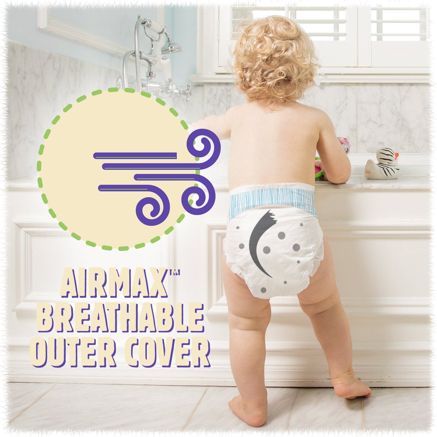 Cuties® Premium Diaper, Size 2 CR2001