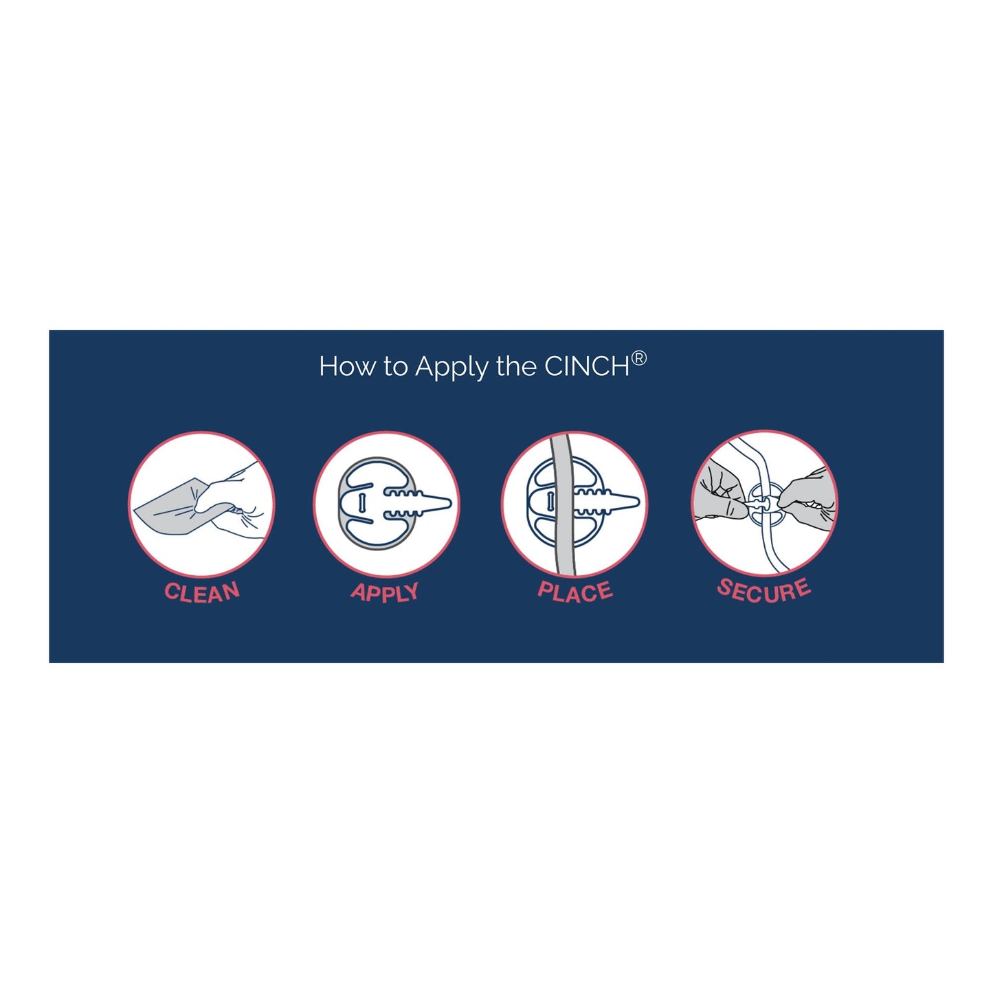 Cinch® Tube Securement Device, Large CINCH930L-10