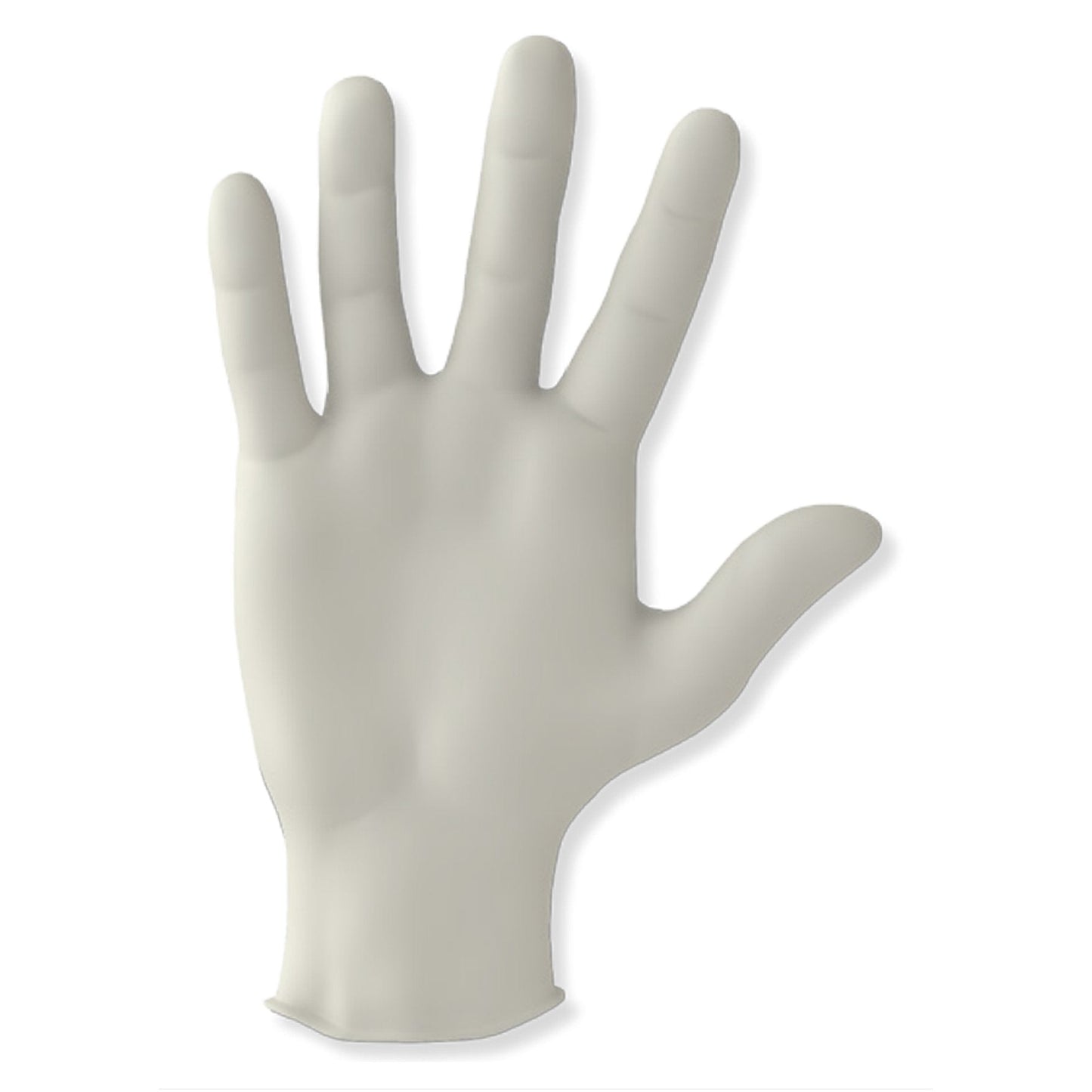 Polymed® Latex Exam Glove, Medium, Ivory PM103