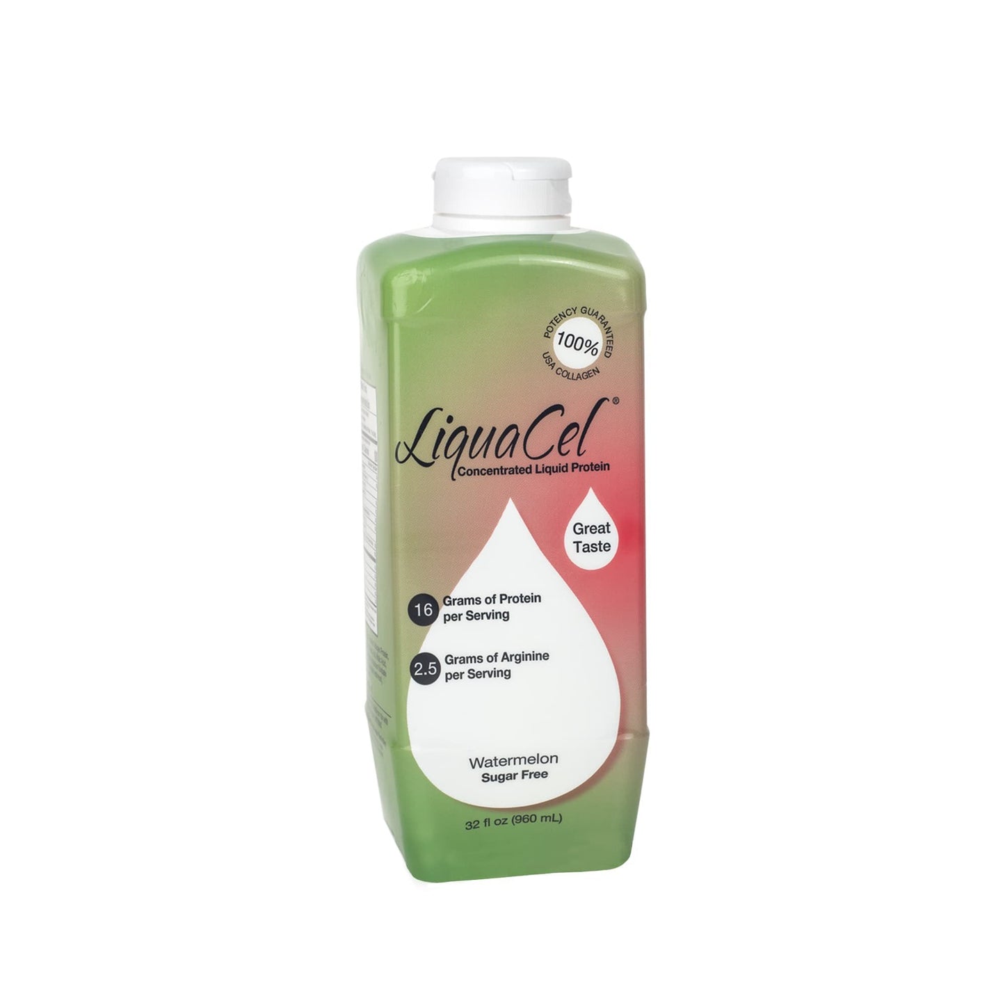 LiquaCel® Watermelon Concentrated Liquid Protein, 32-ounce bottle GH-96