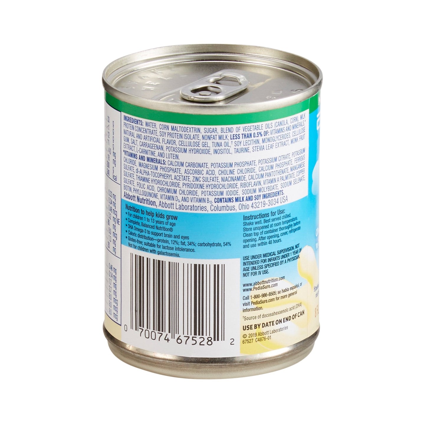 PediaSure® Grow & Gain Therapeutic Nutrition, Banana, 8-ounce can 67527