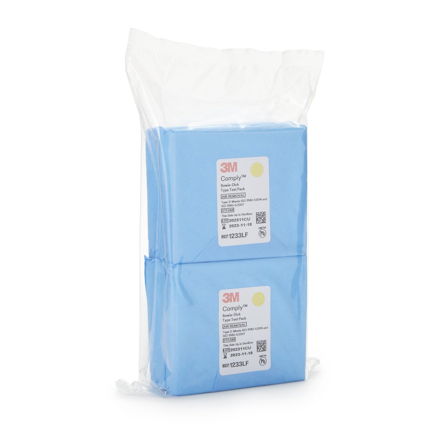 3M™ Comply™ Sterilization Bowie-Dick Test Pack, Type 2, Steam, 270° – 273° F 1233LF